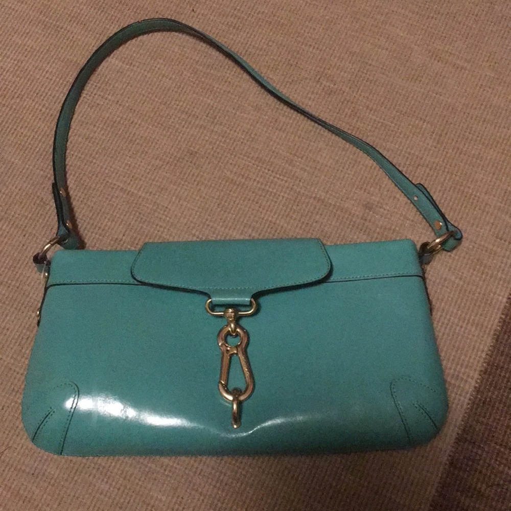 Monsac leather shoulder bag brand new